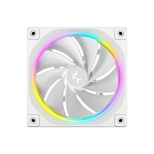 DeepCool FL12R WH 3 in 1 ARGB 120mm Reversed Blade Cabinet Fan